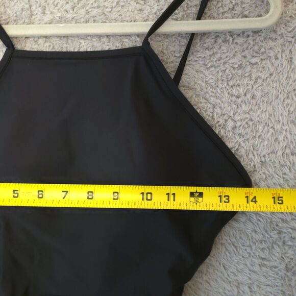 Summersalt The High Neck One-Piece Swimsuit Size 4 Black - Picture 8 of 8